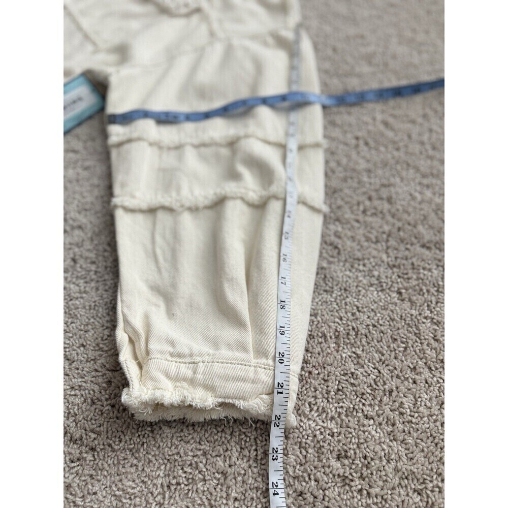 POL Shacket Oatmeal Denim Long Sleeve Button Down Studs Women’s XL Oversized NWT - Picture 9 of 9